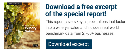 Valuing Winery Report Excerpt