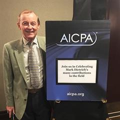 Mark Dietrich AICPA Contribution Award