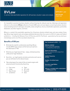 BVLaw Spec Sheet cover