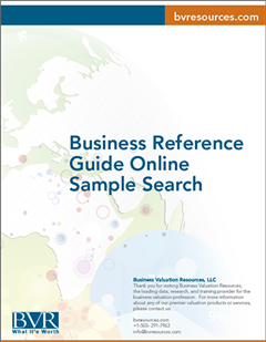 Business Reference Guide Online Sample Search