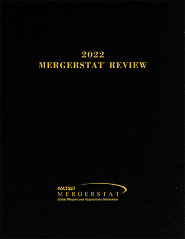 2022 Mergerstat Review Cover