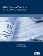 BVR's Guide to Valuations for IRC 409A Compliance Book Cover