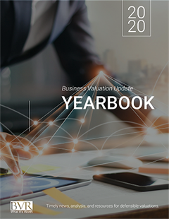 Business Valuation Yearbook 2020
