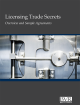 Licensing Trade Secrets: Overview and Sample Agreements
