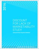 Discount for Lack of Marketability Study 2016