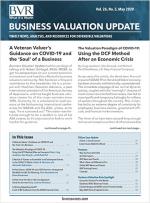 Business Valuation Update - Special Issue