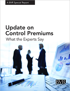 Control Premium Report